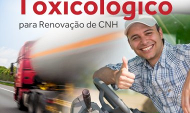 Prazo para regularizar o exame toxicológico de motoristas das categorias "C", "D" e "E" é prorrogado