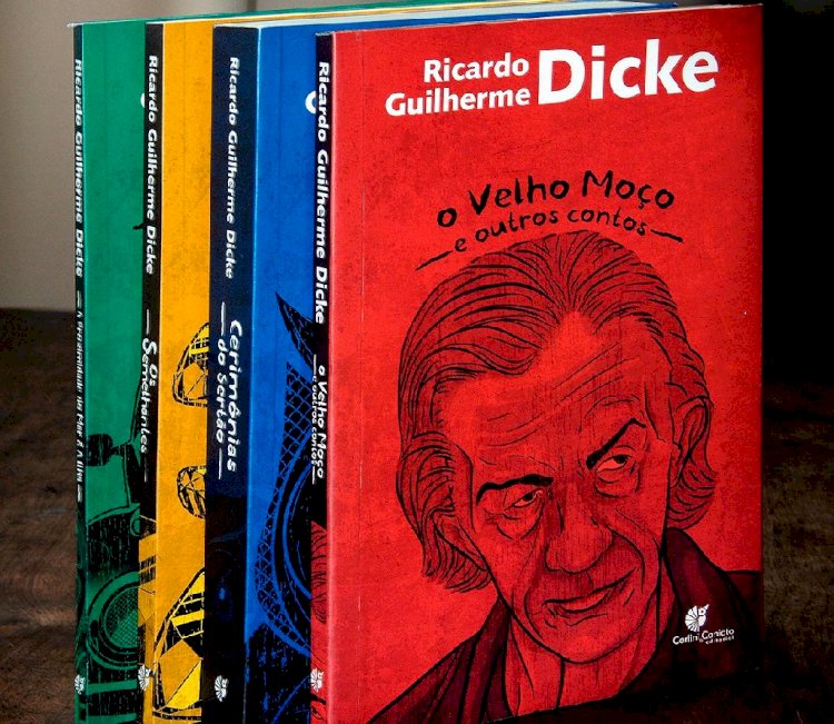 Livro com análise das obras de Ricardo Guilherme Dicke será lançado nesta terça-feira (20)