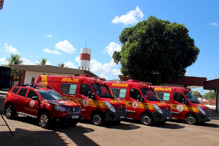 Governo de Mato Grosso destina novas viaturas ao Corpo de Bombeiros Militar