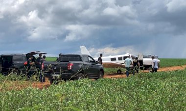FAB intercepta avião que fazia rota suspeita em Vilhena, RO