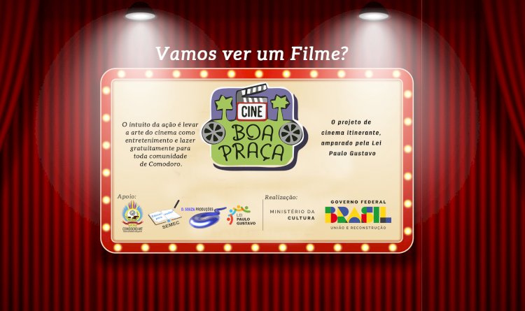 PREFEITURA REALIZA CINEMA ITINERANTE EM COMODORO