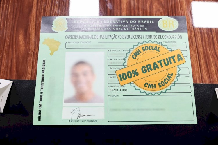Abertas inscrições para CNH social em Mato Grosso; 18 mil no 1º dia
