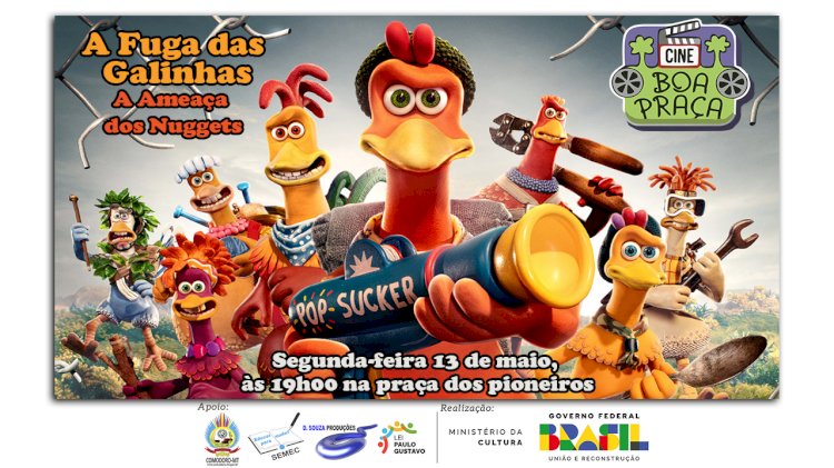Nesta segunda (13) aniversário de Comodoro é dia de “Cine Boa Praça”