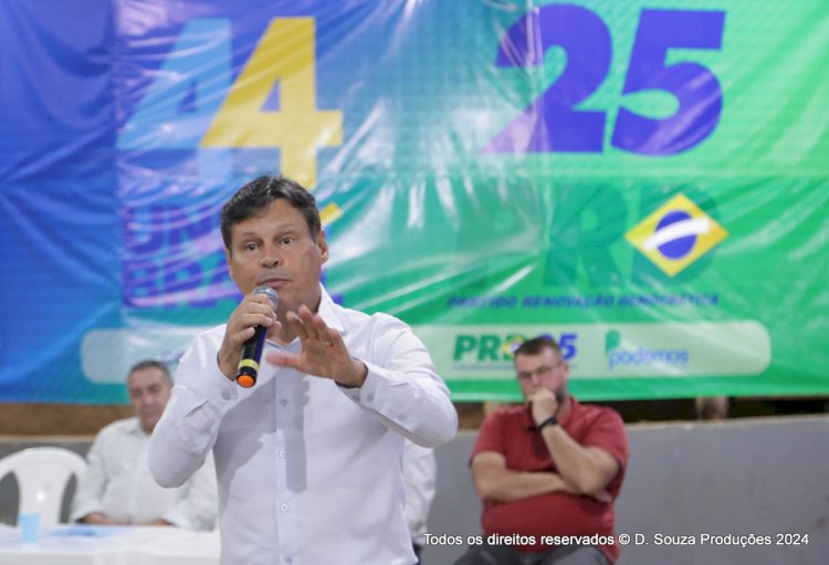 Comodoro: União Brasil oficializa candidatura de Rogerio Vilela à reeleição para prefeito de Comodoro